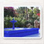 Majorelle garden mouse pads