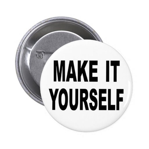 Make It Yourself Custom Button Pins