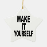 Make It Yourself Star Christmas Ornaments