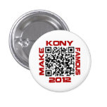 Make Kony Famous 2012 Video QR Code Joseph Kony Pin