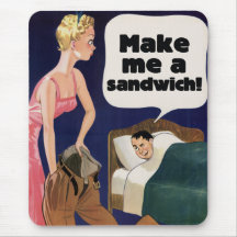 Make me a sandwich mousemats