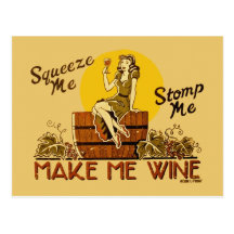 Make Me Wine Postcard