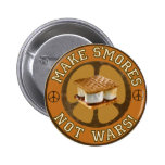 Make S'mores Not Wars Pin
