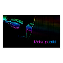 Make-up artist profile business card