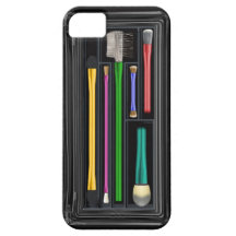 Make up case multi comoured iPhone 5 covers