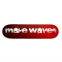 Make Waves Tequila Sunrise Skateboard