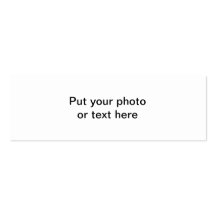 Make Your One Of A Kind Bookmark Business Card
