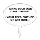Make Your Own Cake Topper (add text or pics)
