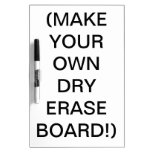 Make Your Own Dry Erase Board! (Add pics, text)
