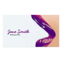 Makeup Artist Business Card