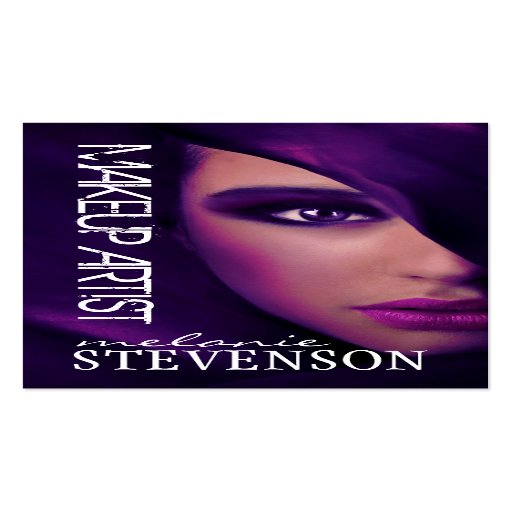 MAKEUP ARTIST BUSINESS CARD