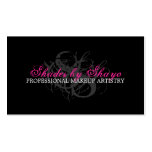 MAKEUP ARTIST BUSINESS CARDS