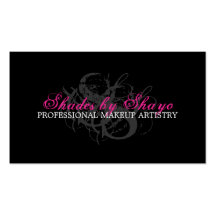MAKEUP ARTIST BUSINESS CARDS
