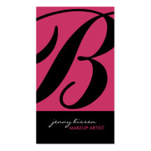 Makeup Artist Business Cards