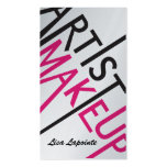 Makeup Artist Business Cards