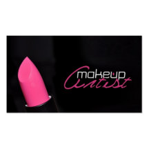 Makeup Artist Cosmetologist Cosmetology Beauty Business Card