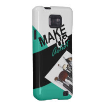 Makeup Artist Pro designer phone case | aqua Samsung Galaxy SII Cases