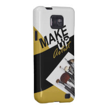 Makeup Artist Pro designer phone case | golden Samsung Galaxy S2 Cases