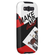 Makeup Artist Pro designer phone case | red