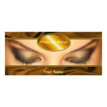 Makeup Artist Rack Card Template