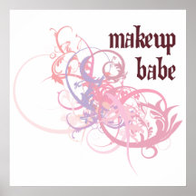 Makeup Babe Print