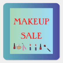 Makeup>Cosmetics Sale Sticker