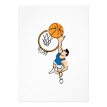 making a dunk simple basketball graphic custom invitation