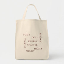 Making Groceries Grocery Bag