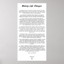 Making Life Changes Print