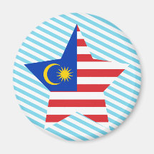 Malaysia Star Fridge Magnets