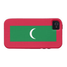 Maldives Flag iPhone 4 Cover