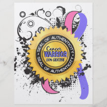 Male Breast Cancer Warrior 23 Personalized Flyer