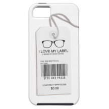 Male Geek Tag iPhone 5 Cases