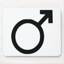 Male Mouse Mat