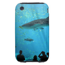 Male Whale Shark Tough iPhone 3 Covers