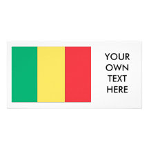 Mali Flag Picture Card