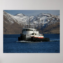 Malolo Tugboat in Dutch Harbour, AK Posters