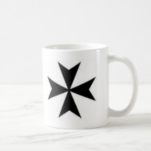MALTESE CROSS COFFEE MUG