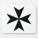 MALTESE CROSS MOUSE PADS
