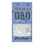 Maltese DAD Picture Card