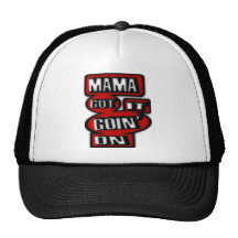 Mama Got It Goin' On With Boxes And  Circles Hats