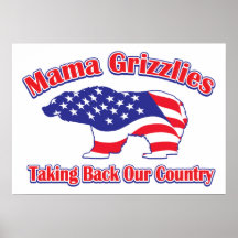 Mama Grizzlies Poster