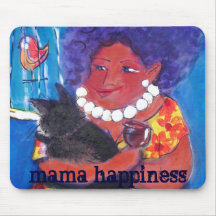 Mama Happiness Mouse Pad