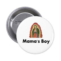Mamas Boy Pin