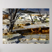 Mammoth Yellowstone National Park Poster
