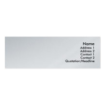 Man in a Tophat Business Card Template