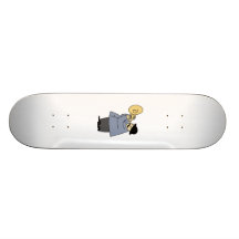Man Playing a Musical Instrument Custom Skate Board