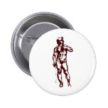 man study pinback button