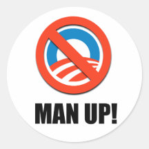 MAN UP STICKERS