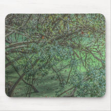 Manatee Dive Pool Mouse Pad